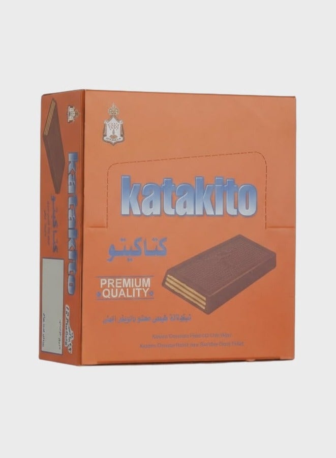 Katakito Extra Hazelnut Cream Wafer – Set of 12 - Image 1